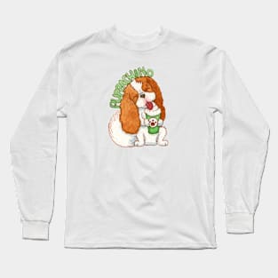 Cavalier King Charles Spaniel - Puppachino Long Sleeve T-Shirt